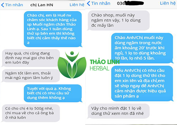 muối thảo dược ngâm chân thảo linh đánh giá