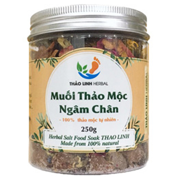 Muối thảo mộc ngâm chân Thảo Linh 250gram